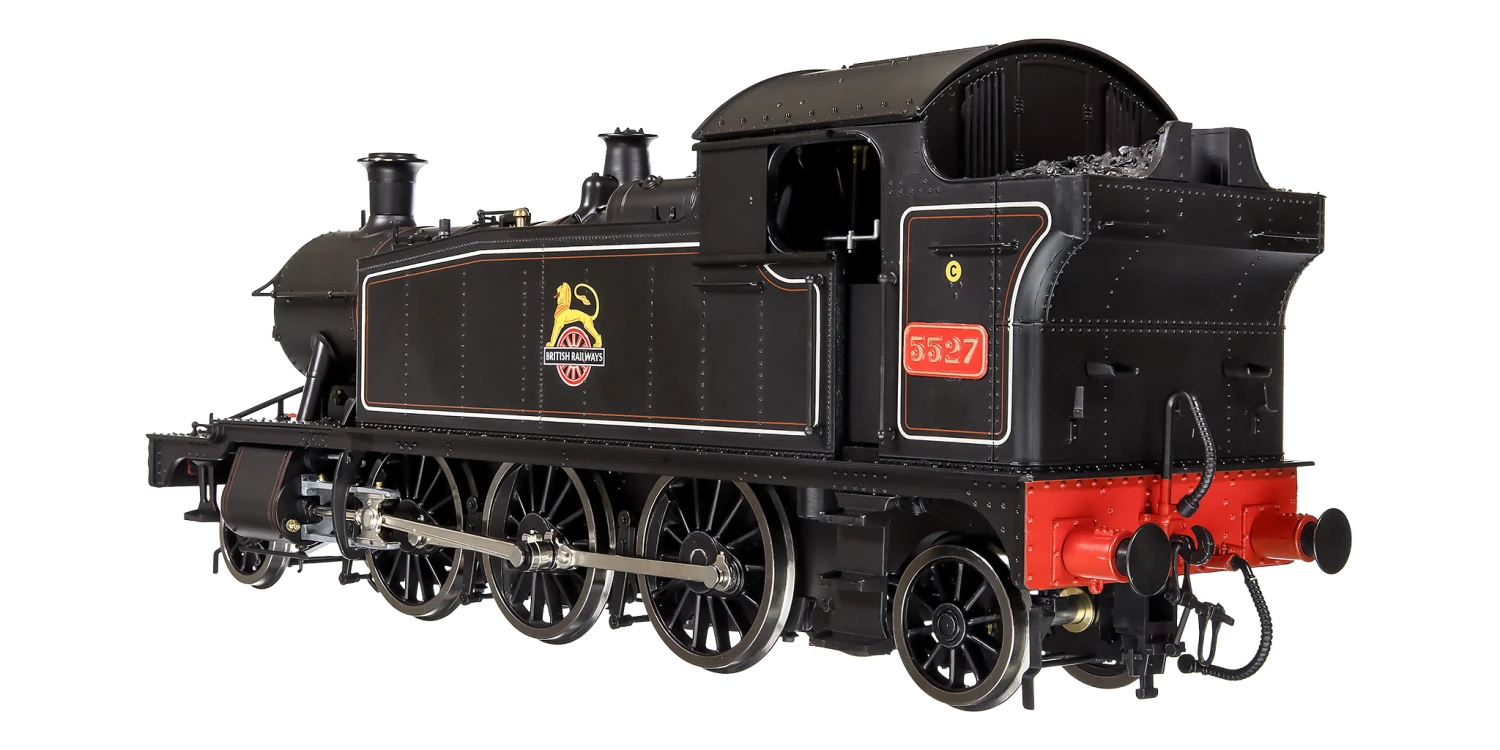 Class 55xx 2-6-2 BR Early Crest BR Lined Black 5527 Steam Locomotive 2 Class 55xx 2-6-2 BR Early Crest BR Lined Black 5527 Steam Locomotive - Image 2