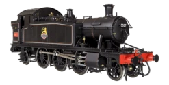 Class 55xx 2-6-2 BR Early Crest BR Lined Black 5527 Steam Locomotive - DCC Sound Fitted
