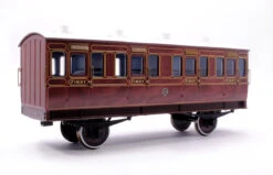 Stroudley 4 Wheel Suburban Oil Lit 1st Mahogany 707 -HORNBY Sales Store MG 1721