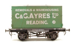 Conflat & Container C & Ayres 35 - Weathered -HORNBY Sales Store MG 6755