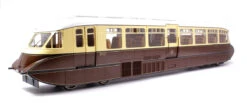 Streamlined Railcar 12 Lined Chocolate & Cream GWR Monogram Diesel Locomotive -HORNBY Sales Store MG 8236