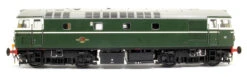 Class 26 BR Green (Unnumbered) With Small Yellow Panel Diesel Locomotive - Damaged Box 12 Class 26 BR Green (Unnumbered) With Small Yellow Panel Diesel Locomotive - Damaged Box -HORNBY Sales Store MG 8920