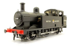 Class 3F Jinty British Railways Black (Early Crest) 0-6-0 Tank Locomotive No.47569