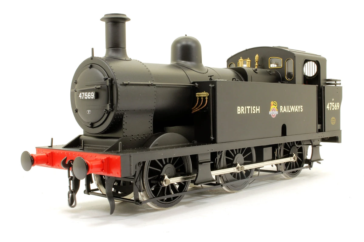 Class 3F Jinty British Railways Black (Early Crest) 0-6-0 Tank Locomotive No.47569 1 Class 3F Jinty British Railways Black (Early Crest) 0-6-0 Tank Locomotive No.47569