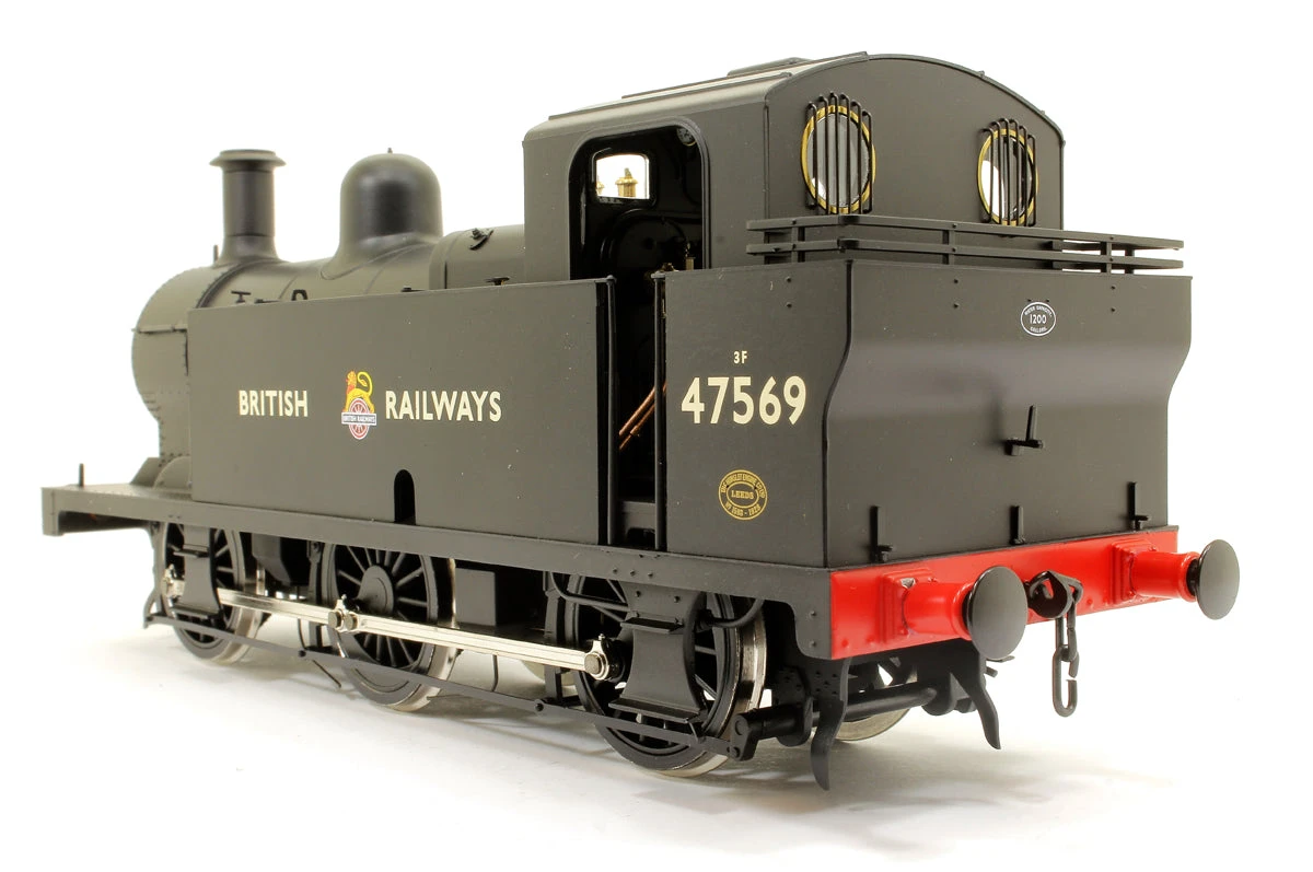 Class 3F Jinty British Railways Black (Early Crest) 0-6-0 Tank Locomotive No.47569 2 Class 3F Jinty British Railways Black (Early Crest) 0-6-0 Tank Locomotive No.47569 - Image 2