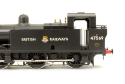 Class 3F Jinty British Railways Black (Early Crest) 0-6-0 Tank Locomotive No.47569 10 Class 3F Jinty British Railways Black (Early Crest) 0-6-0 Tank Locomotive No.47569 -HORNBY Sales Store MG 9986