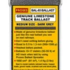 1.4 Kg (3 Lbs) Authentic Limestone Ballast O Scale (Dark Grey) -HORNBY Sales Store PBAL O 03 A