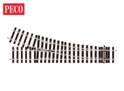 Pre-Owned Peco ST-U750BH Setrack O Gauge No.2 Radius Turnouts RH