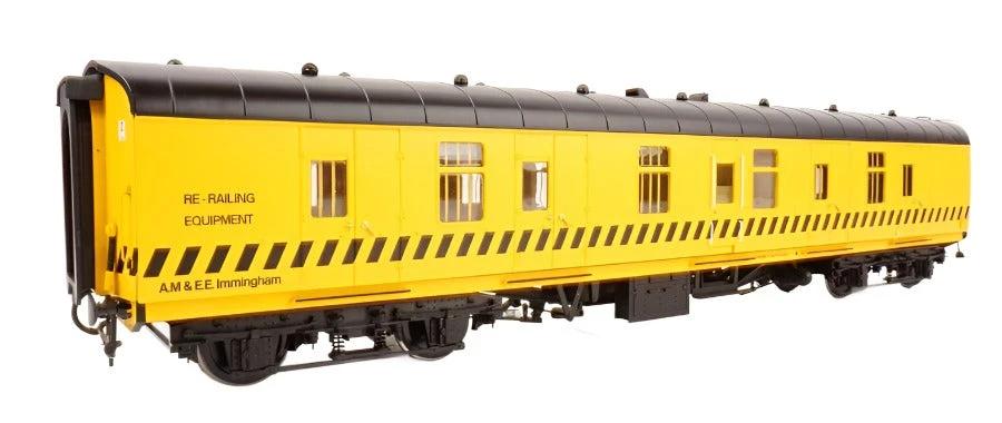 Mk1 Brake Gangwayed Breakdown Train Unit Yellow/black 1 Mk1 Brake Gangwayed Breakdown Train Unit Yellow/black