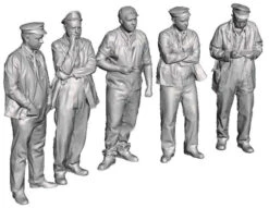 O Gauge 1948-1968 British Railways - Loco Crews On Shed