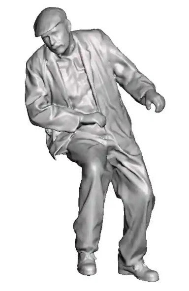 O Gauge 1948-1968 British Railways - Shunter Driver - Right Hand Raised 1 O Gauge 1948-1968 British Railways - Shunter Driver - Right Hand Raised