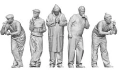 O Gauge 1948-1968 British Railways - Fishermen At Rest Bundle