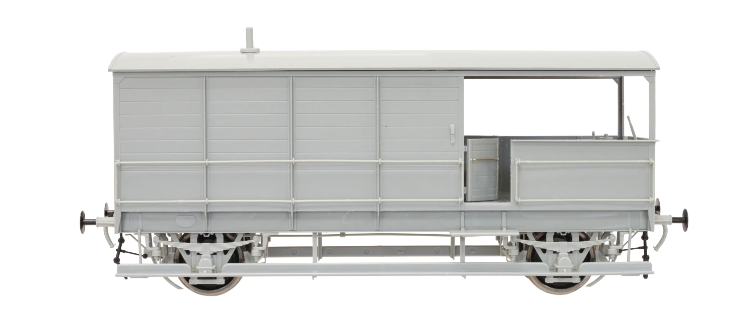 Great Western Toad Brake Van Diagram AA15 Grey W17953 2 Great Western Toad Brake Van Diagram AA15 Grey W17953 - Image 2