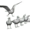 O Gauge Pets, Wildlife & Livestock Seagulls - Pack Of 12 -HORNBY Sales Store seagulls
